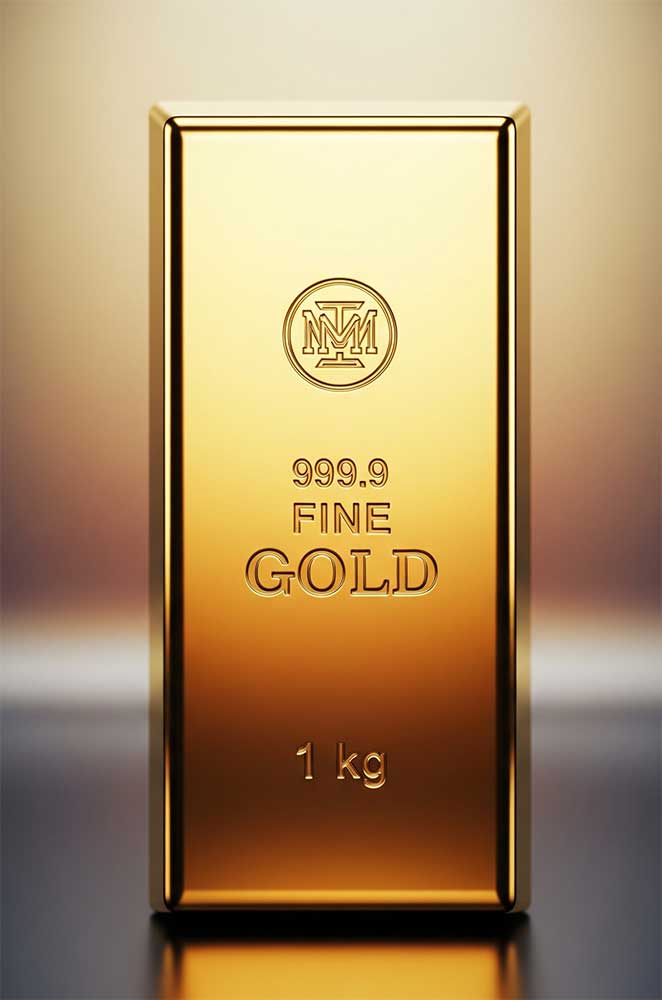 شمش 1 کیلویی طلا 24 عیار