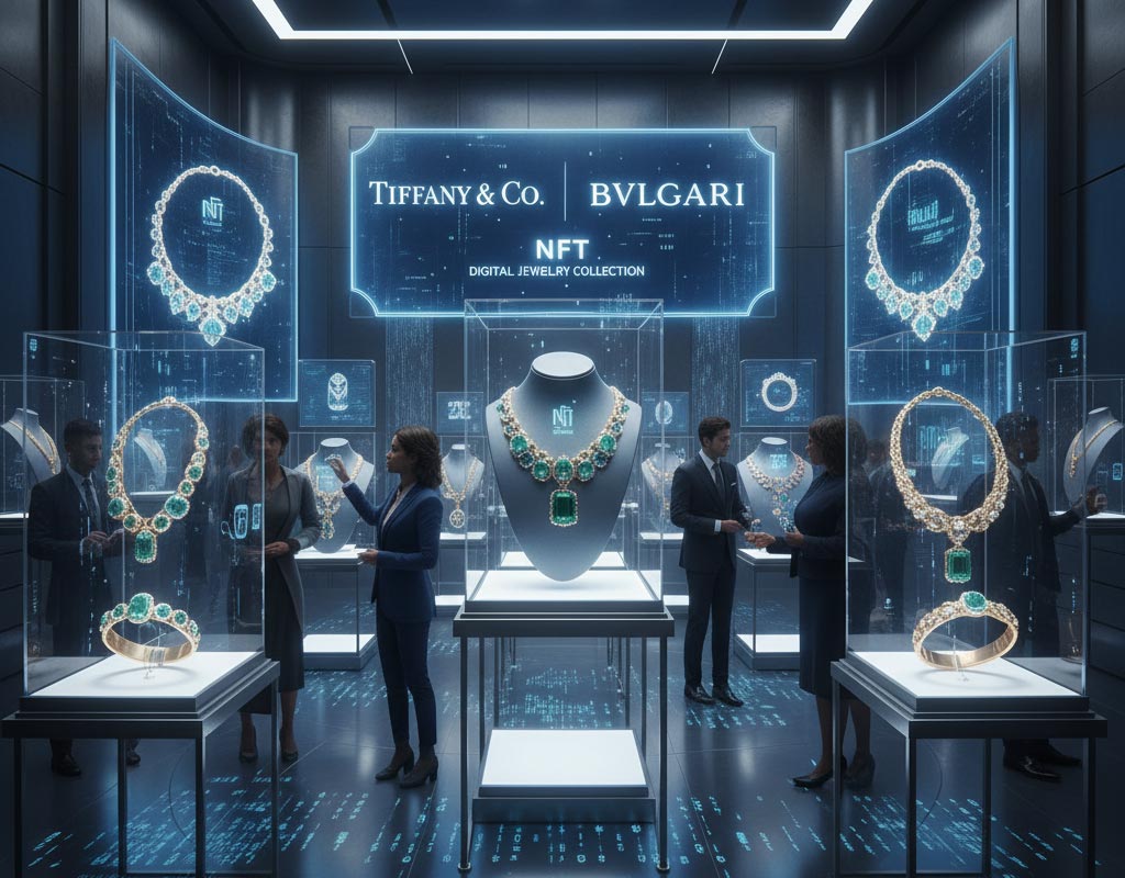 برندهای لوکس با کلکسیون جواهرات NFT